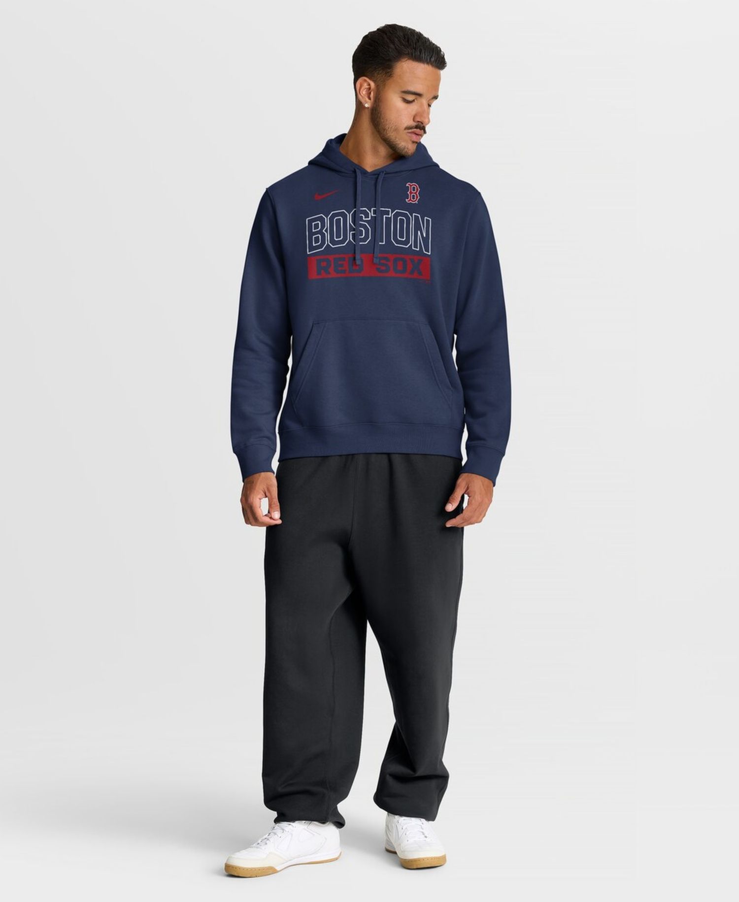 Men's Navy Boston Red Sox Primetime Club Hoodie
