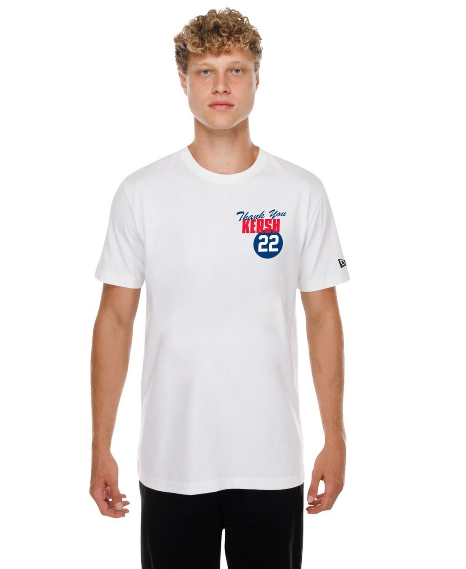Men's Clayton Kershaw White Los Angeles Dodgers Thank You Kersh T-Shirt