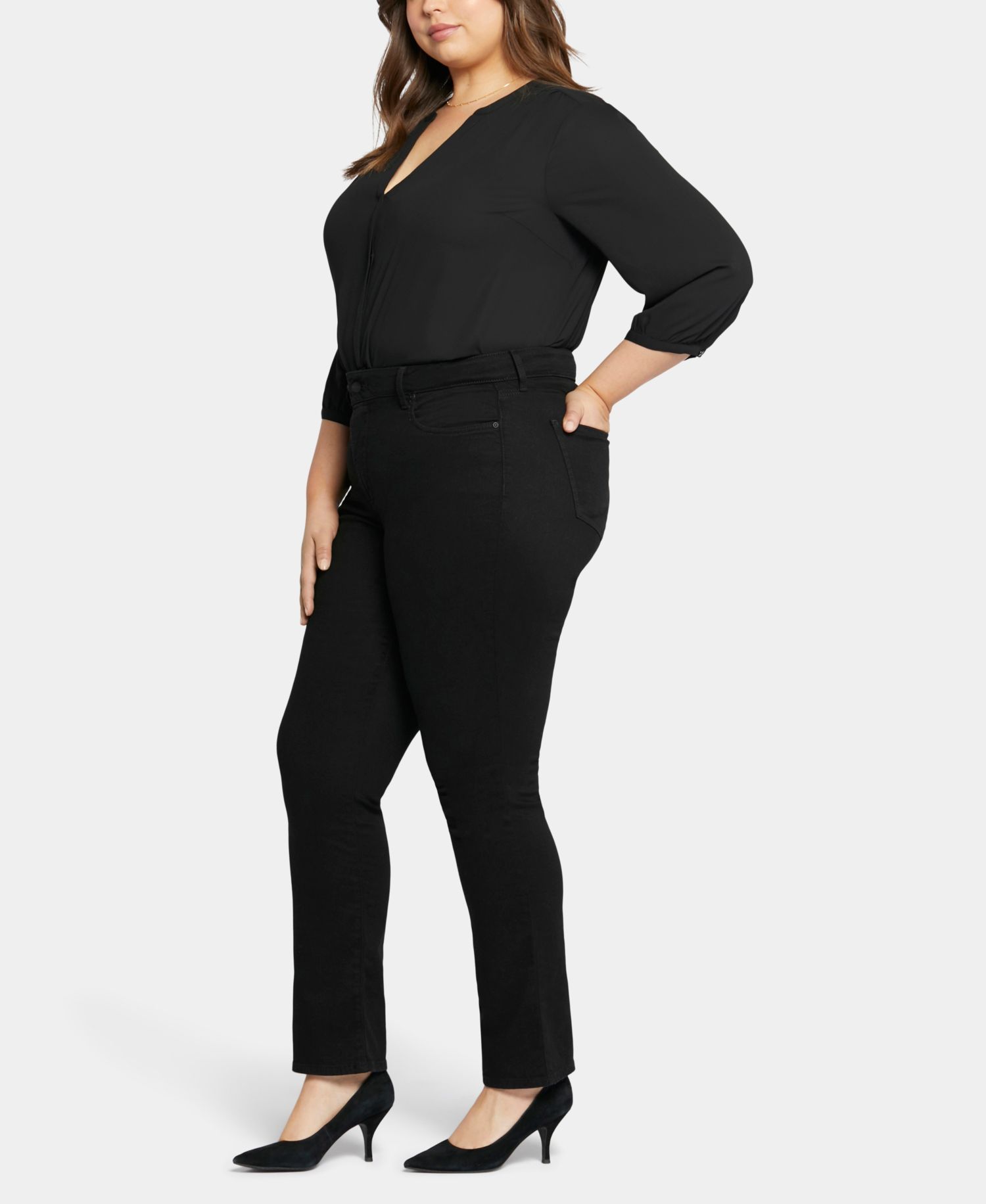 Plus Size Marilyn Straight Jeans