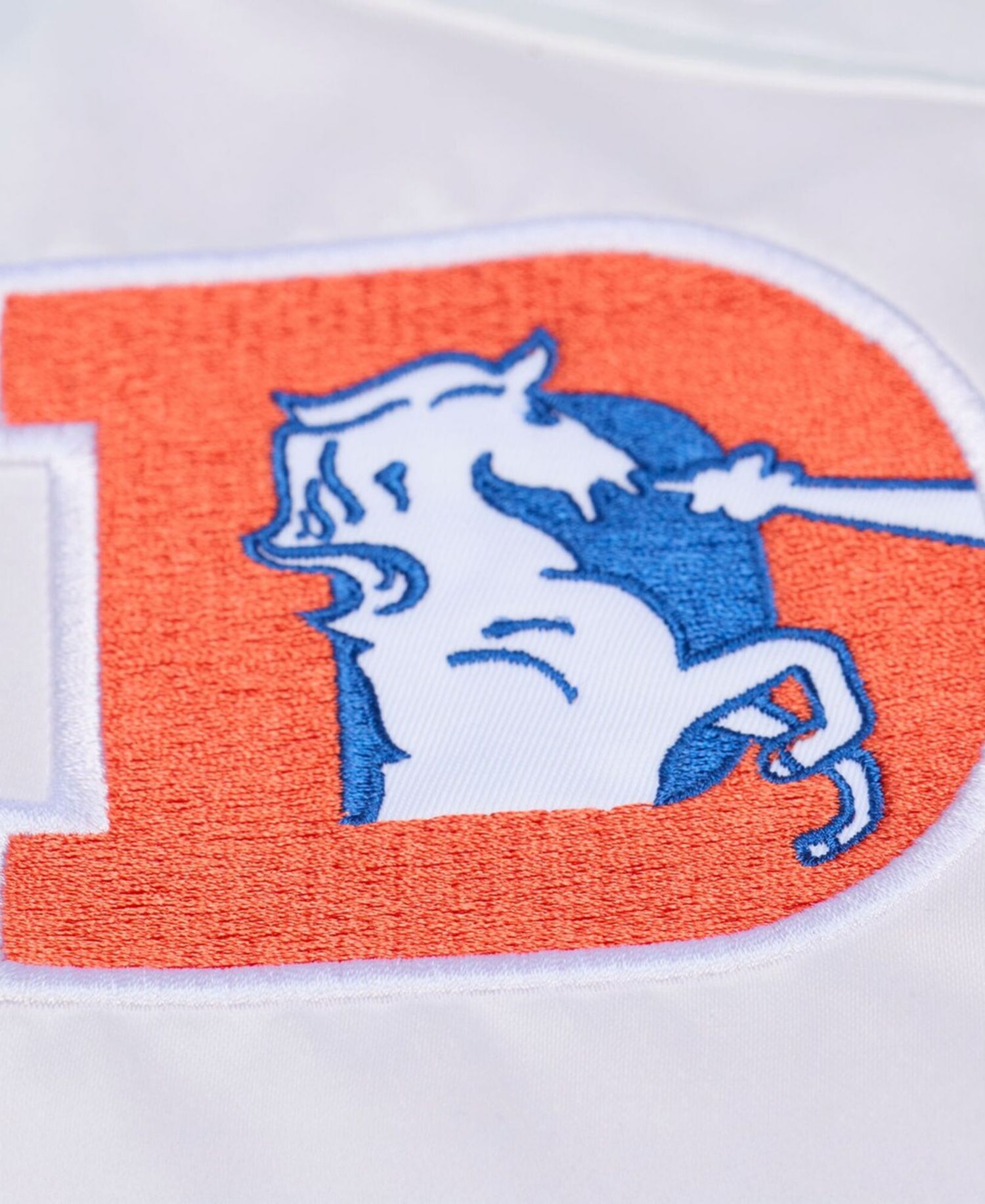 Men's Royal Denver Broncos Head Coach Lightweight Full-Snap Satin Jacket