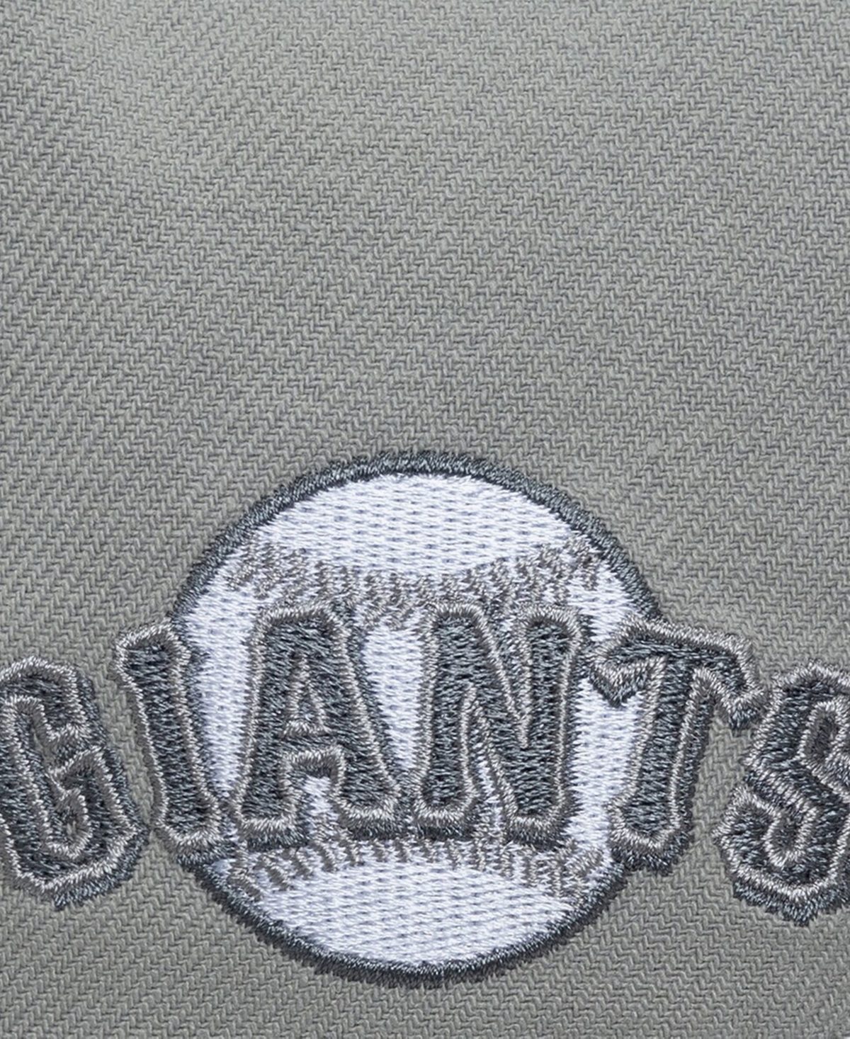 Mitchell & Ness Men's Gray San Francisco Giants Thunderstorm Head Coach Pro-Crown Adjustable Hat