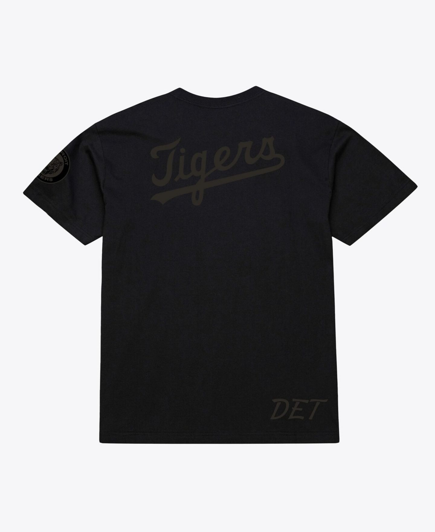 Мужская футболка Mitchell & Ness Black Detroit Tigers Cooperstown Collection Phantom — фото 2