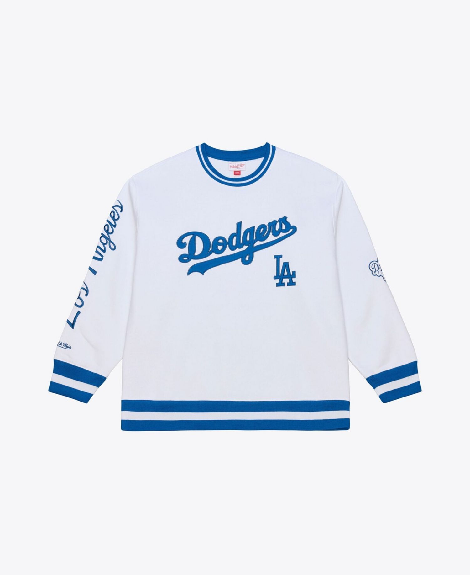Men's White Los Angeles Dodgers Arctic Fleece Sweatshirt