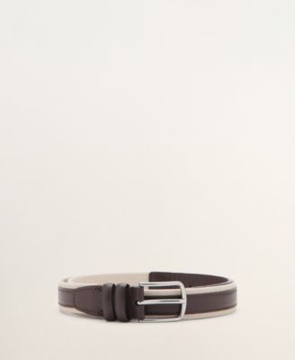 Men's Leather Mixed Belt