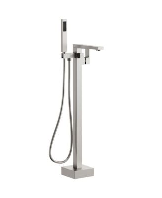 Single Handle Floor Tub Spout Bathroom Faucet with Diverter