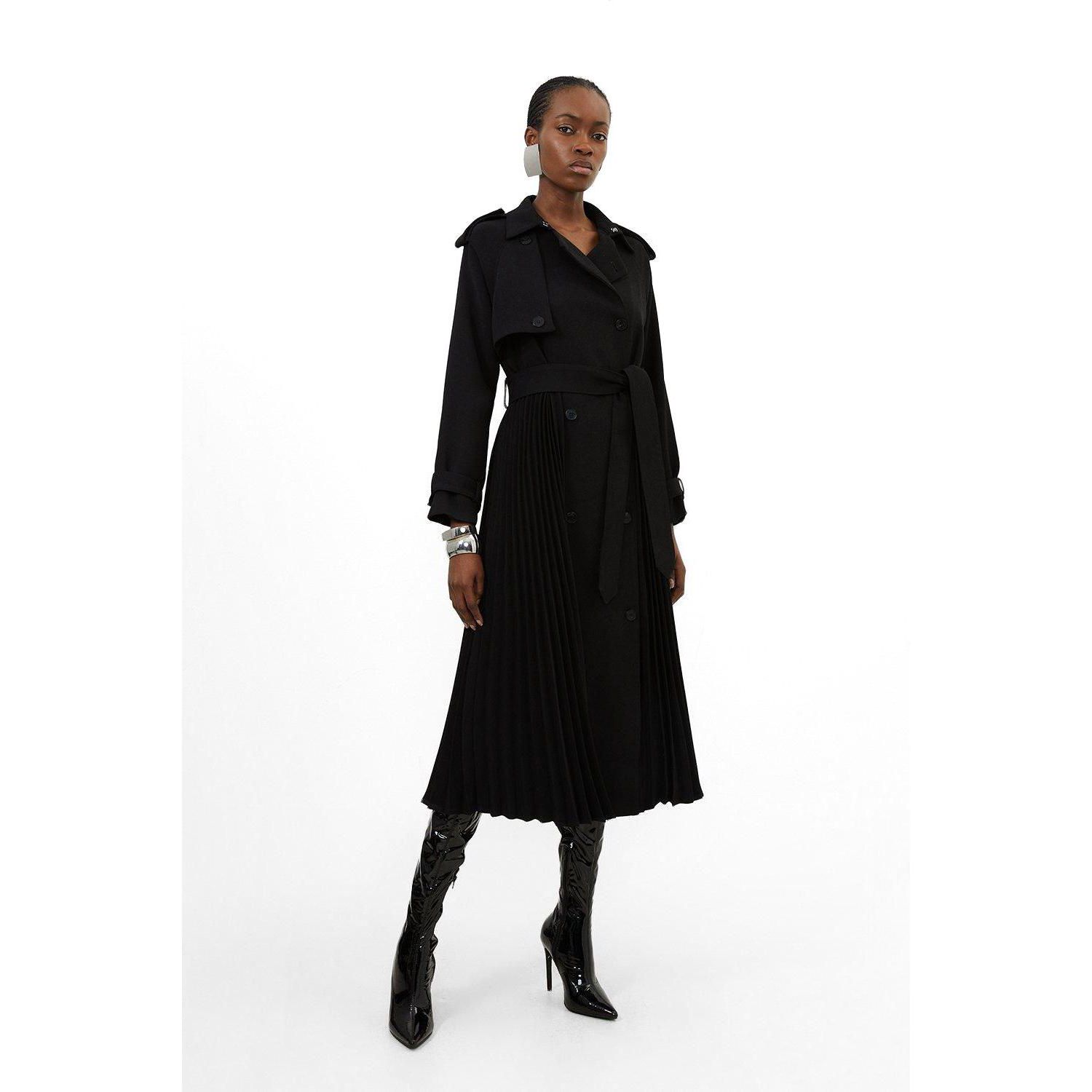 Women's Belted Trench Coat