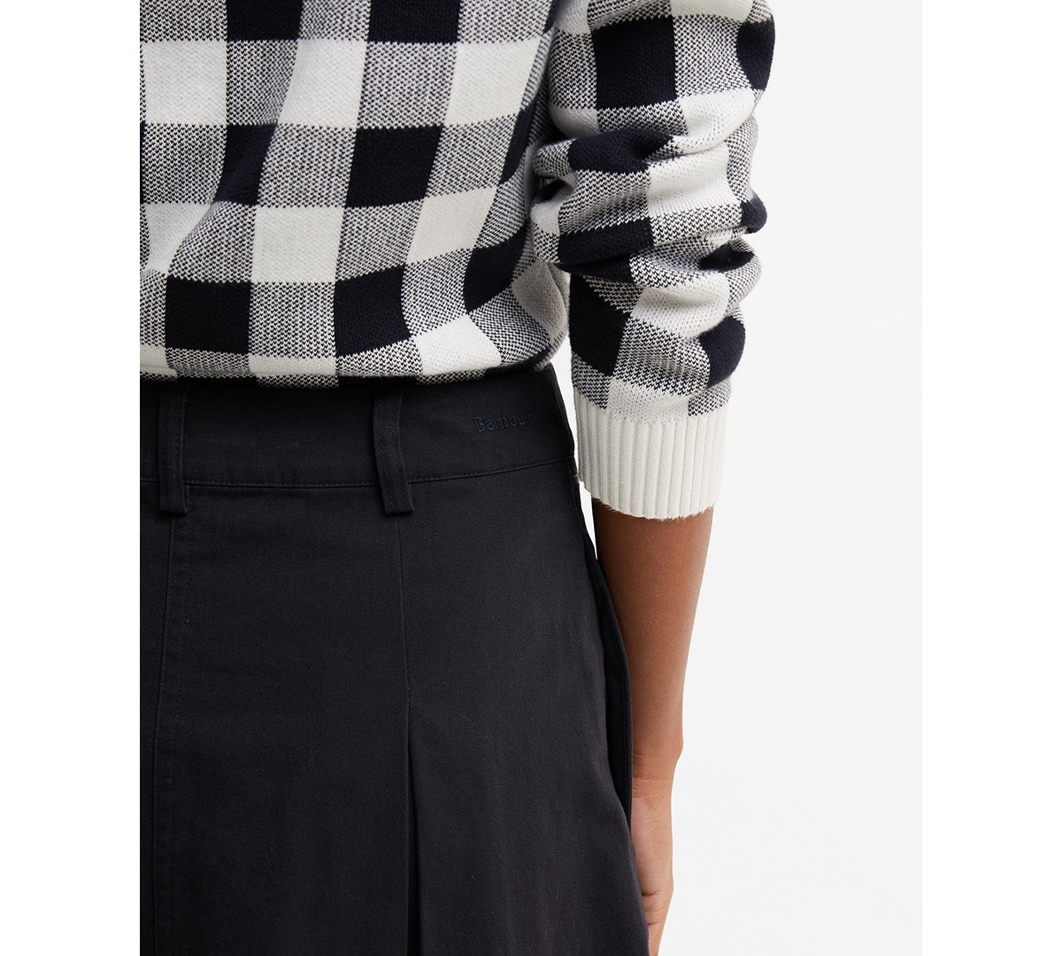 Barbour Women's Aylesby Mini Pleated A-Line Skirt
