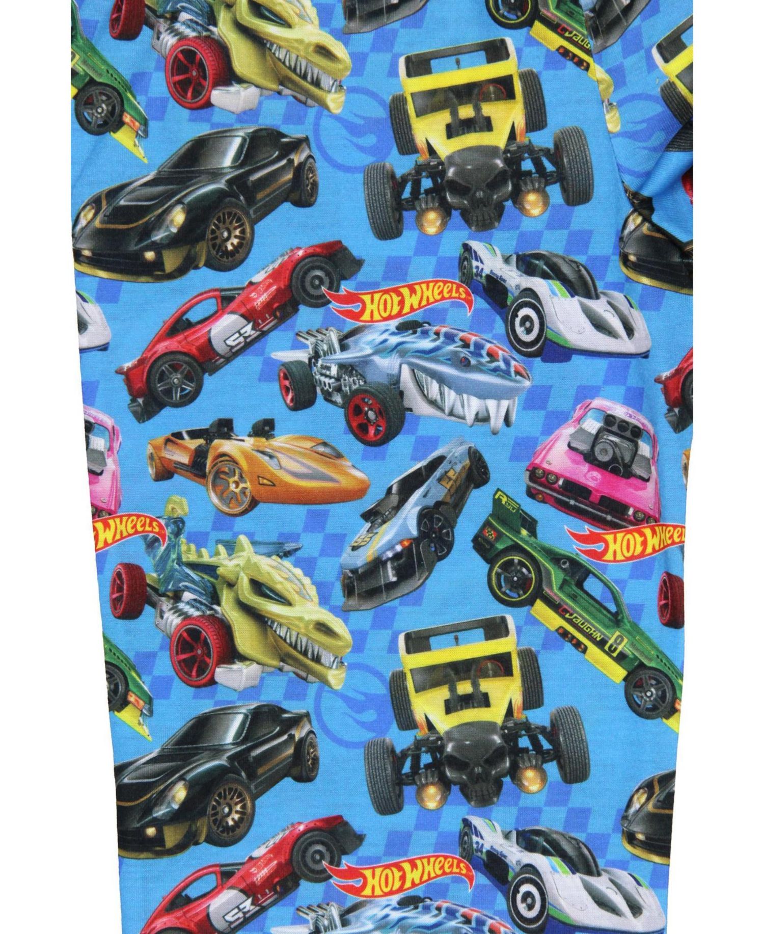 Boys' Bone Shaker Sharkruiser Tossed Cars Print Kids Pajama Pants