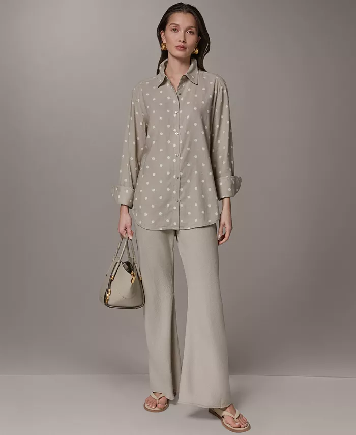 Women's Long-Sleeve Button-Front Shirt - thumbnail 6