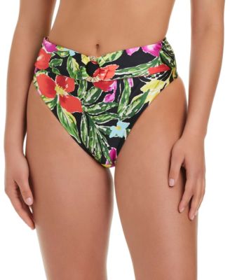 Women's Casablanca O-Ring High-Waist Swim Bottoms