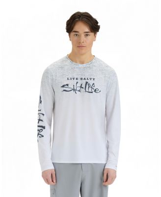 Men’s Current and Catch Fade Perforated Tee