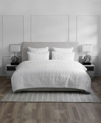 Tufted Quilted Cotton Coverlet, Queen