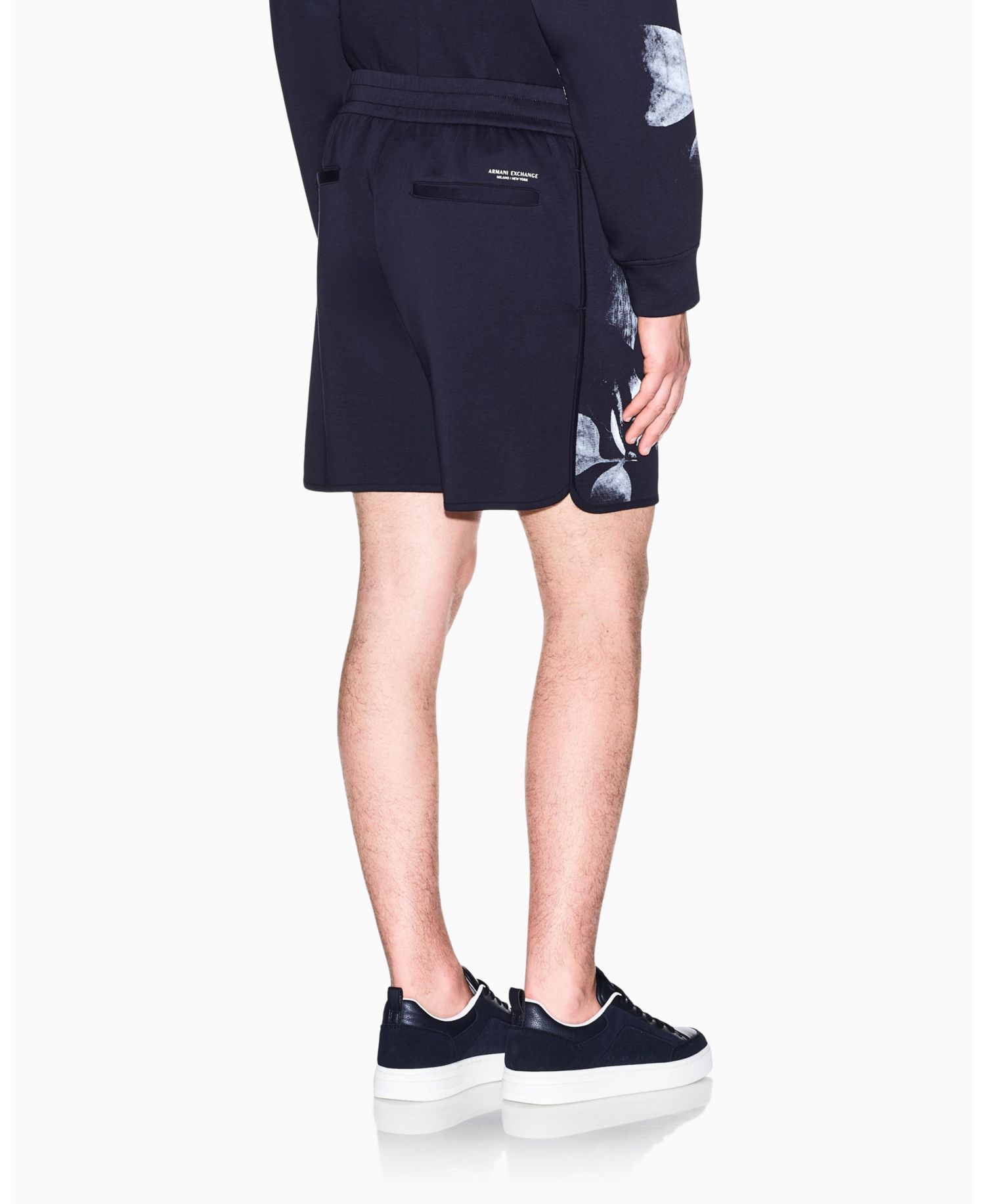 Men's Exposed Flower Fleece Shorts