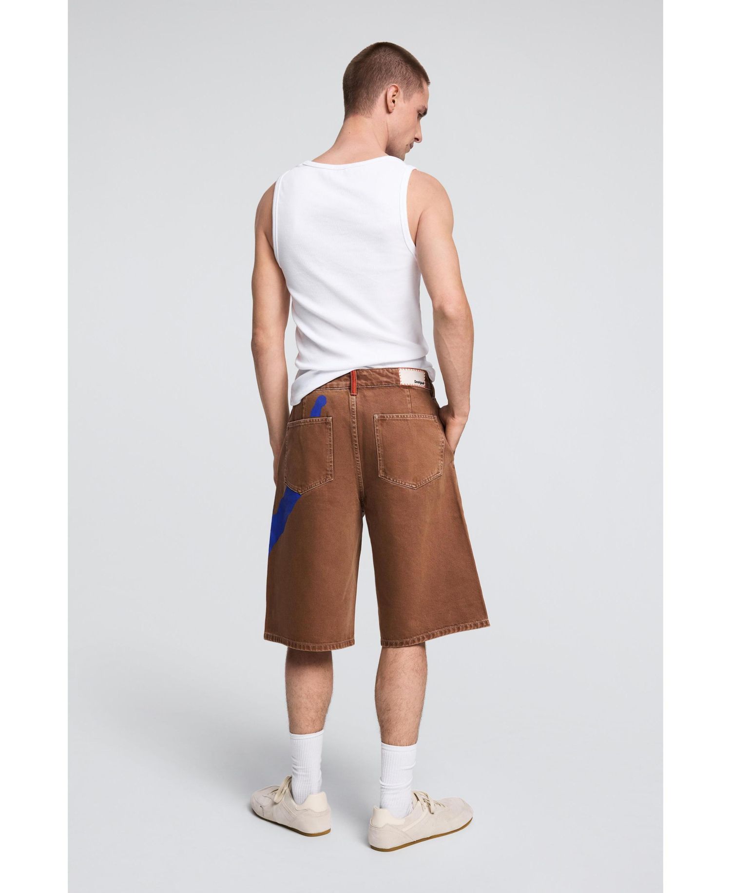 Men's Printed bermuda shorts with suns