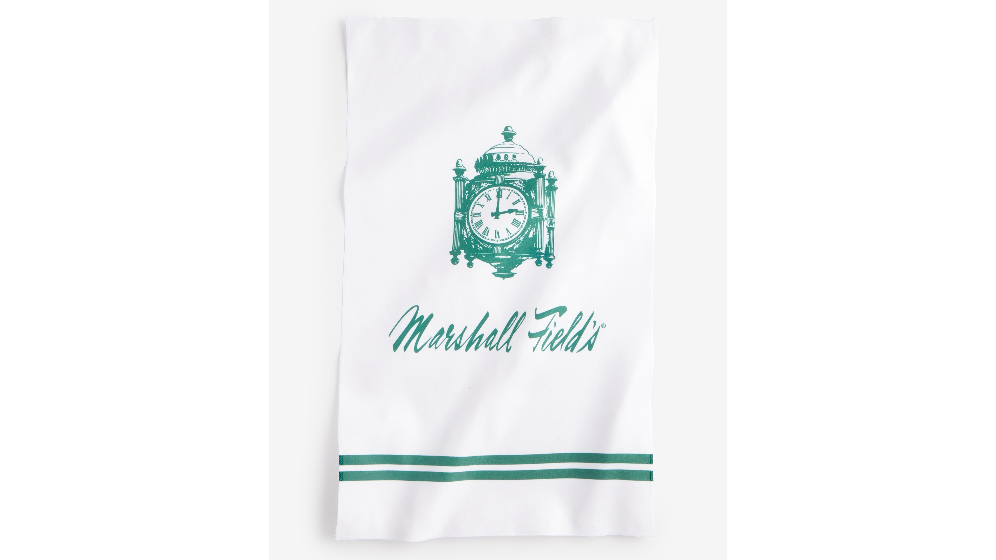 Marshall Fields Printed Logo Medium-Weight Hand Towel 26" x 16"