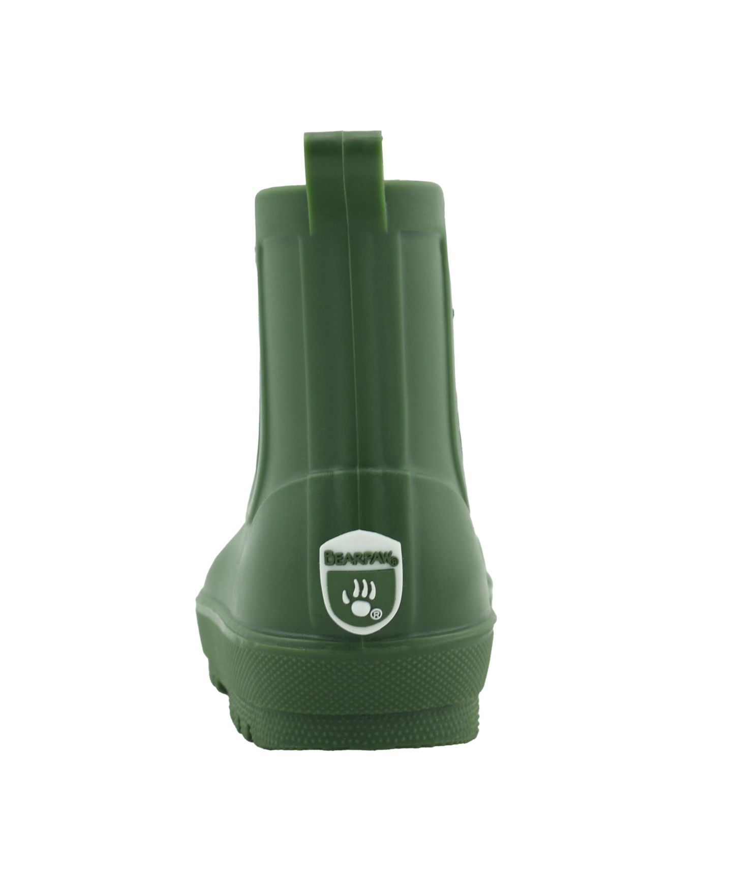 Детские ботинки BEARPAW Faux Fur Lined Chelsea Waterproof Rain Boots, цвет: Тёмно-зелёный — фото 6