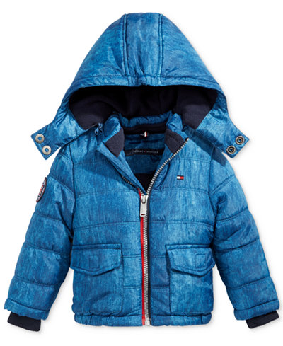 Tommy Hilfiger Randy Hooded Puffer Jacket, Baby Boys (0-24 months)