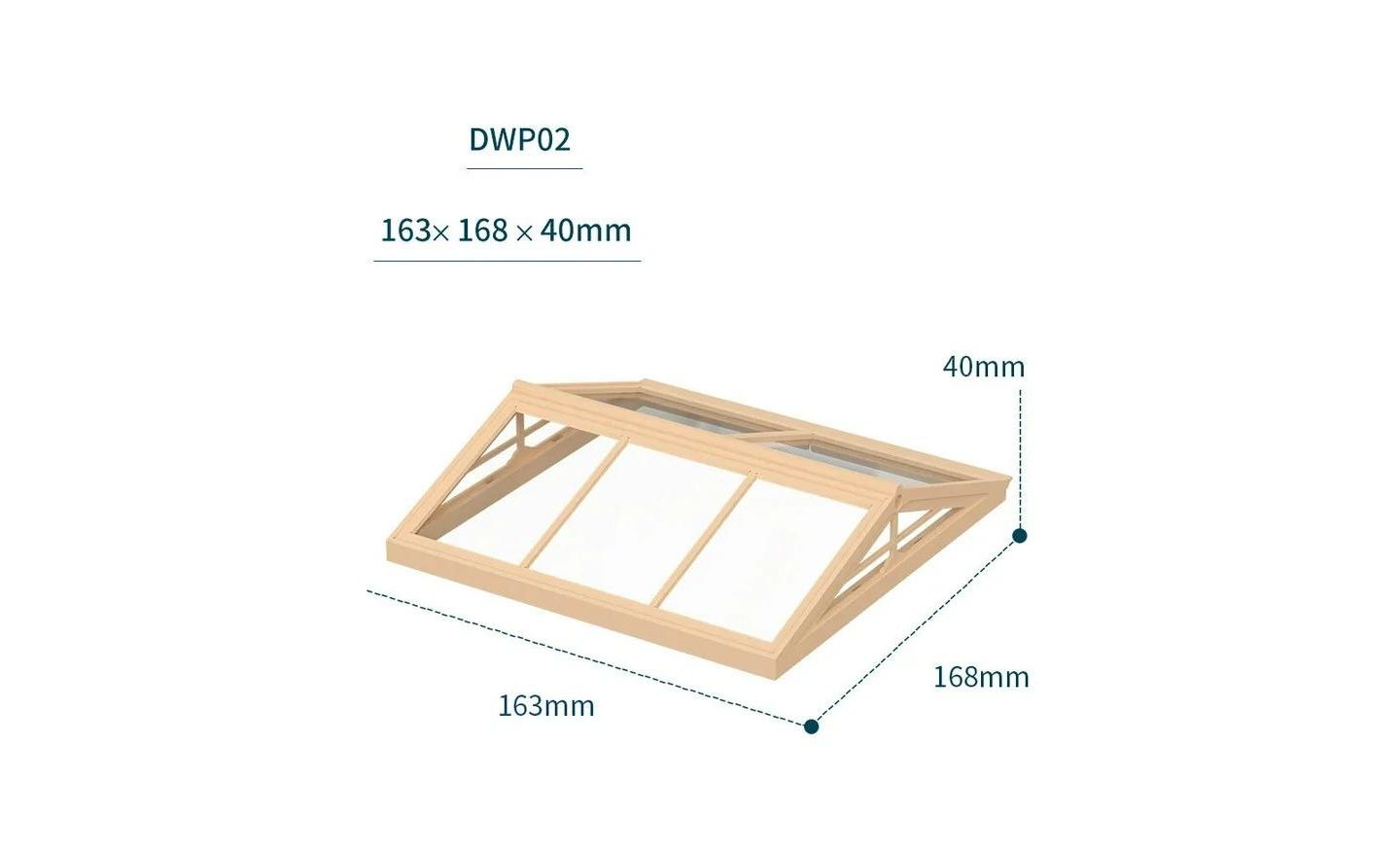 Детские куклы Robotime Super Creator Dust-Proof Roof, 6.4"L x 6.6"W x 1.6"H, Ages 8+, цвет: Бежевый — фото 2