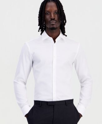 HUGO by Men's Kenno Slim-Fit Solid Dress Shirt