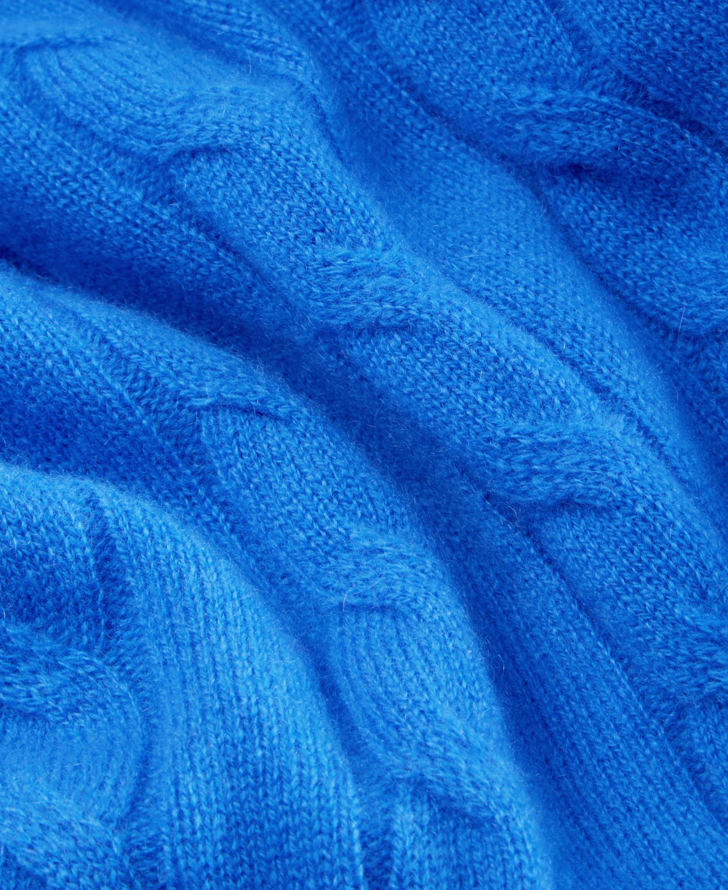 Petite Cable-Knit Crewneck 100% Cashmere Sweater