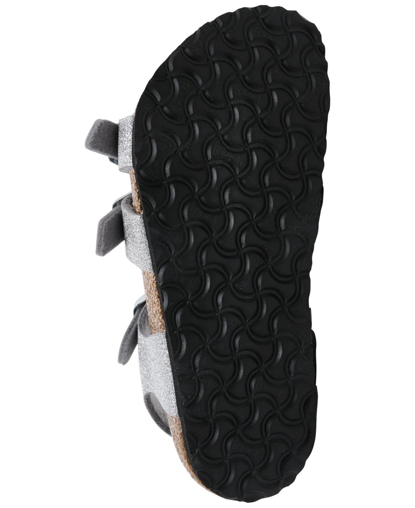Сандалии Birkenstock Kumba Sandals from Finish Line для девочек-малышей, цвет: Серебряный — фото 6