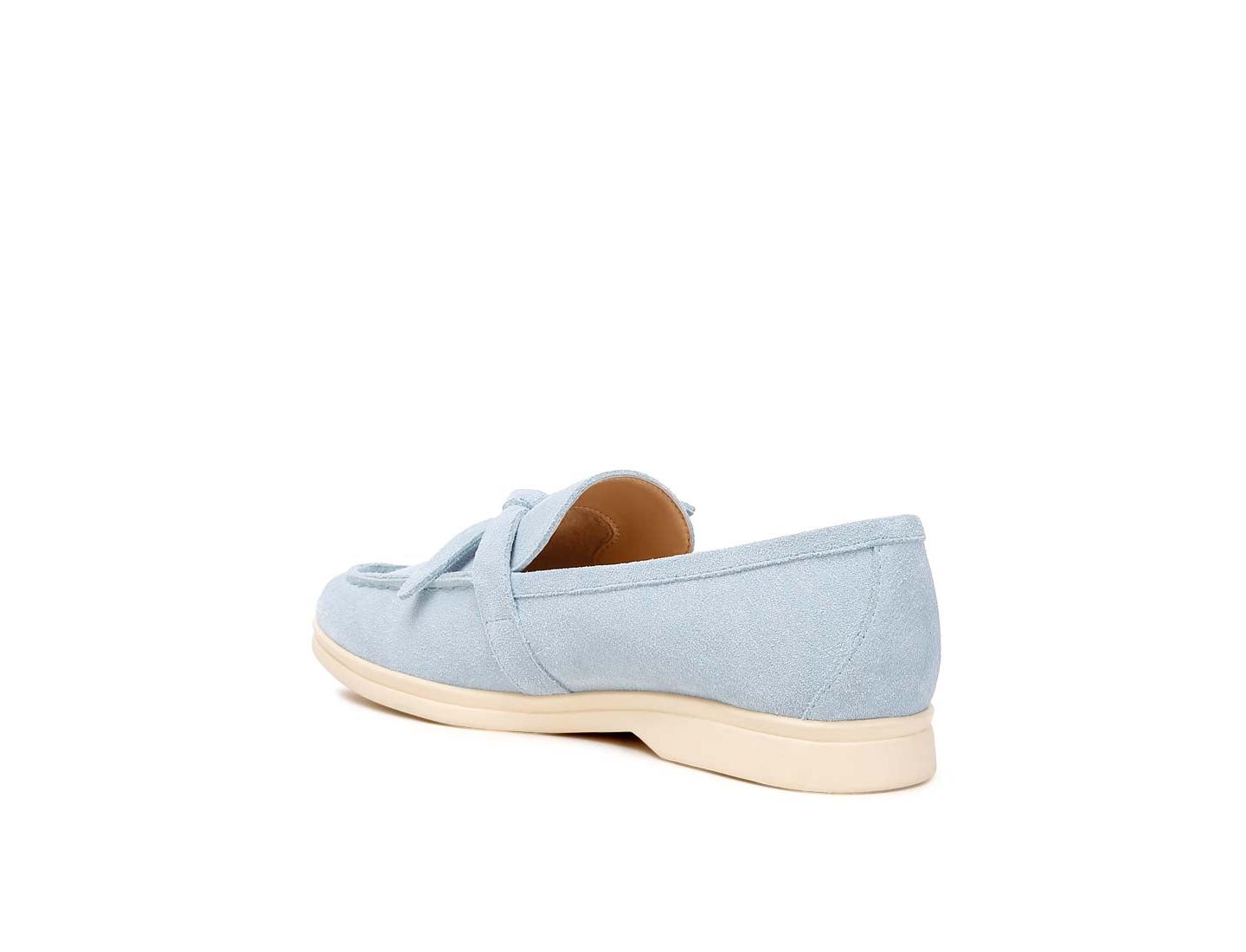 Женские туфли Rag & Co Nautica Suede Knot Detailed s, цвет: Синий — фото 8
