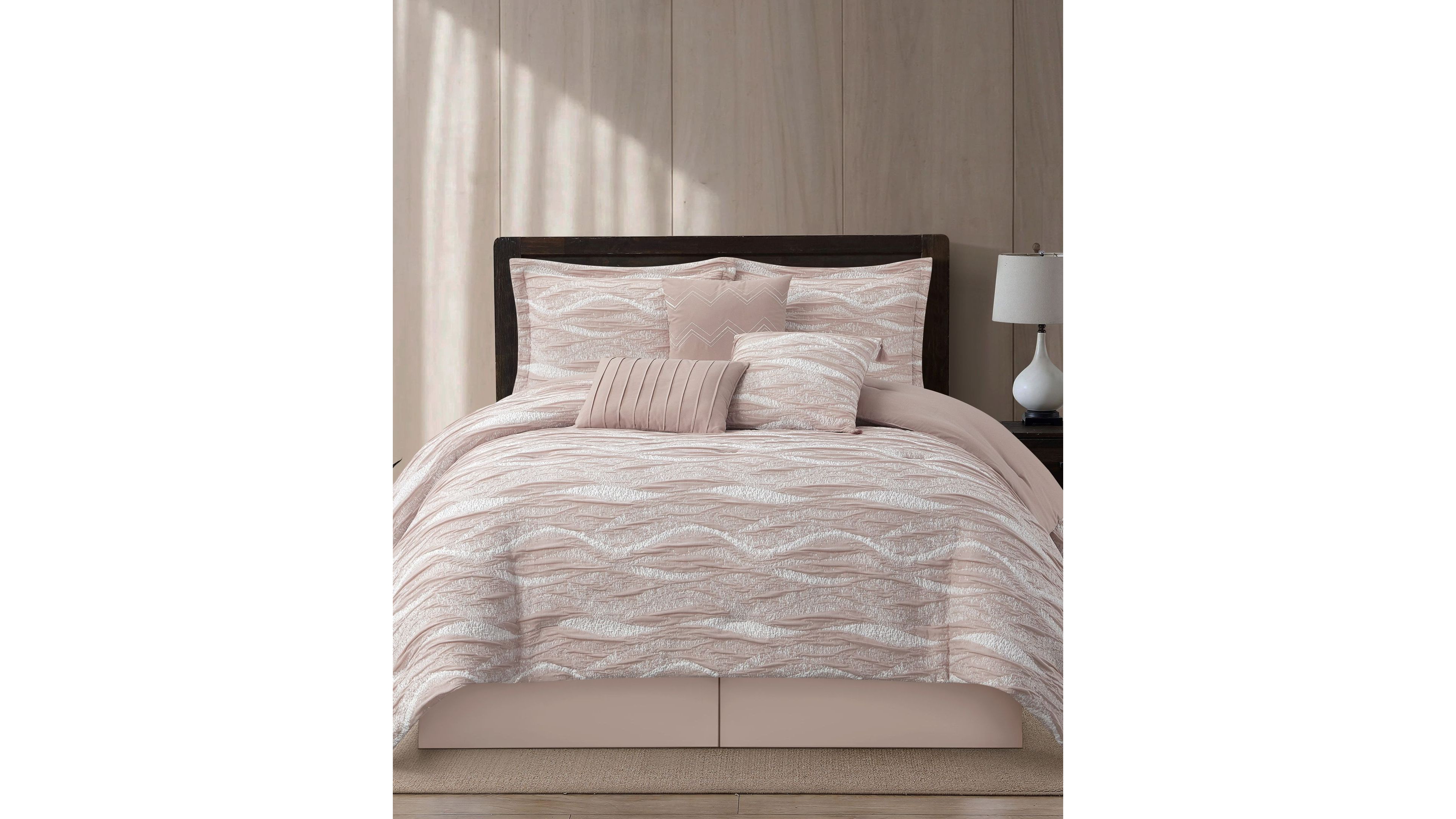 Stratford Park Asava Geometric 7-Piece Comforter Set, California King