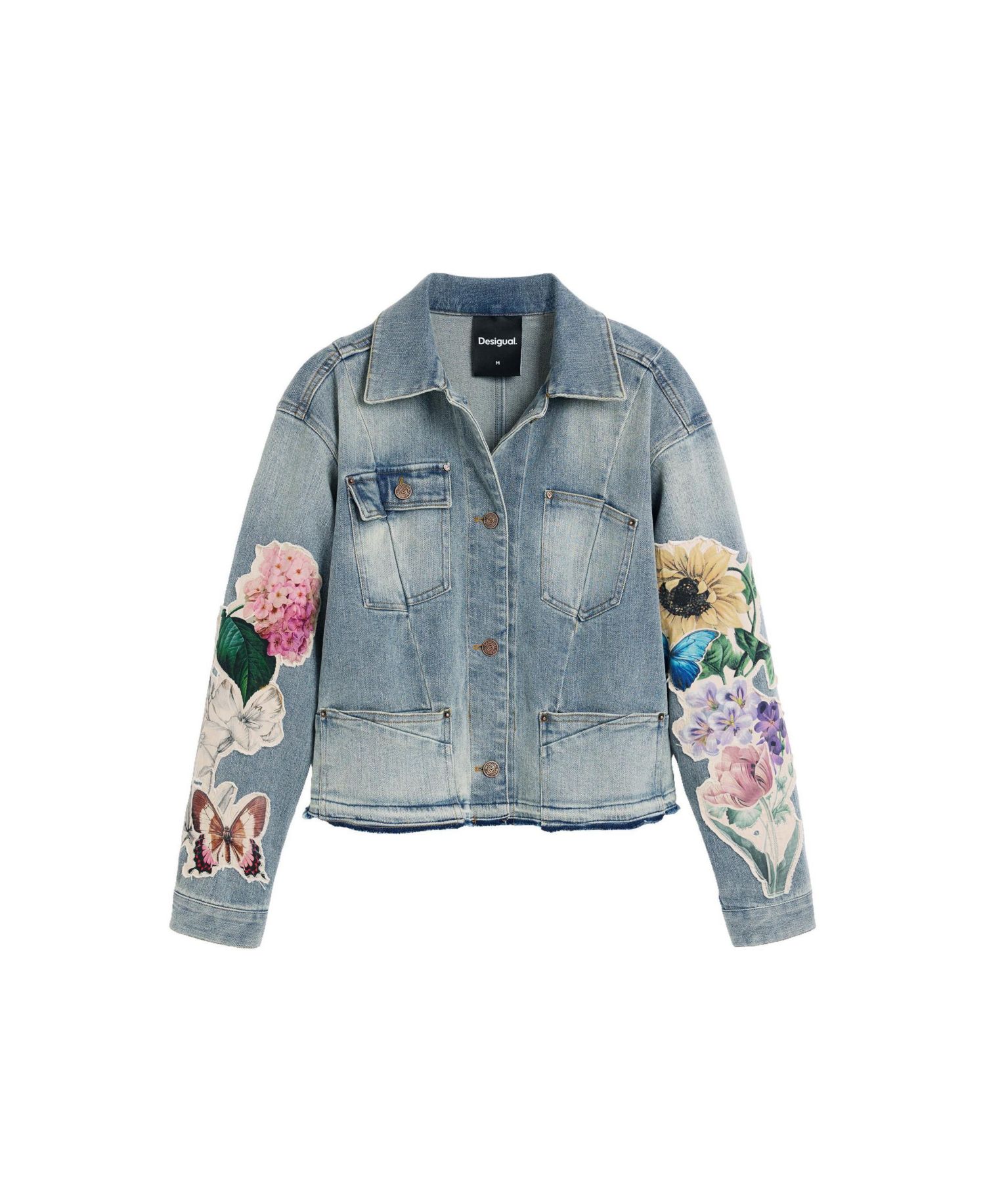 Women's Embroidered denim jacket
