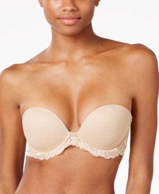 macy's calvin klein strapless bra