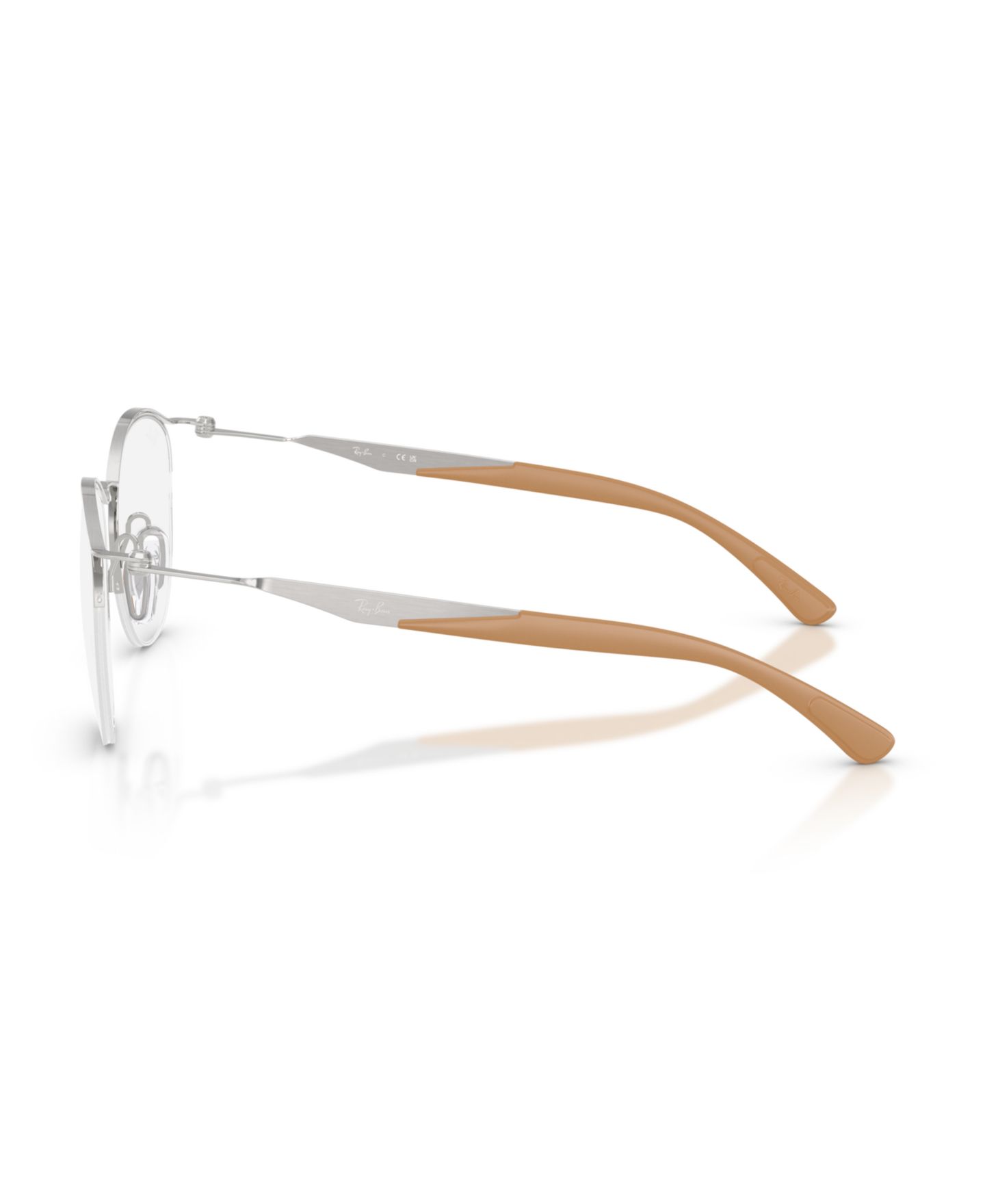 Очки Ray-Ban Unisex Eyeglasses, RB7553, цвет: Серебряный — фото 3