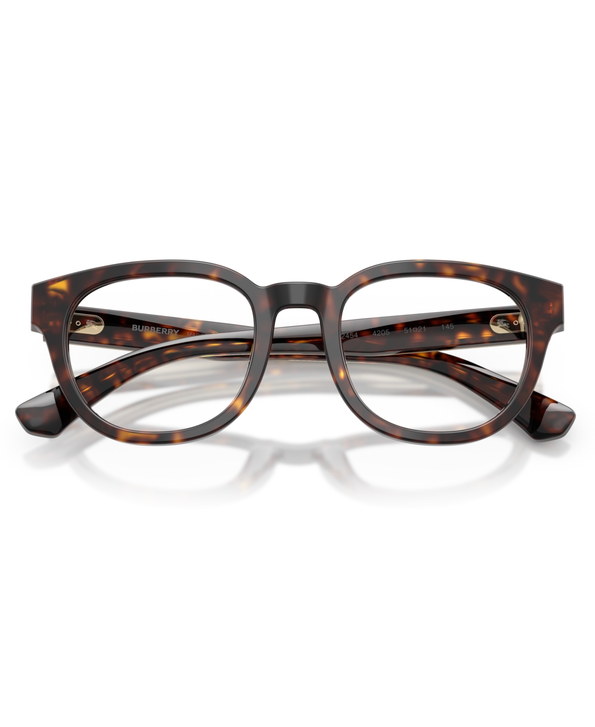 Burberry Men's Round Eyeglasses