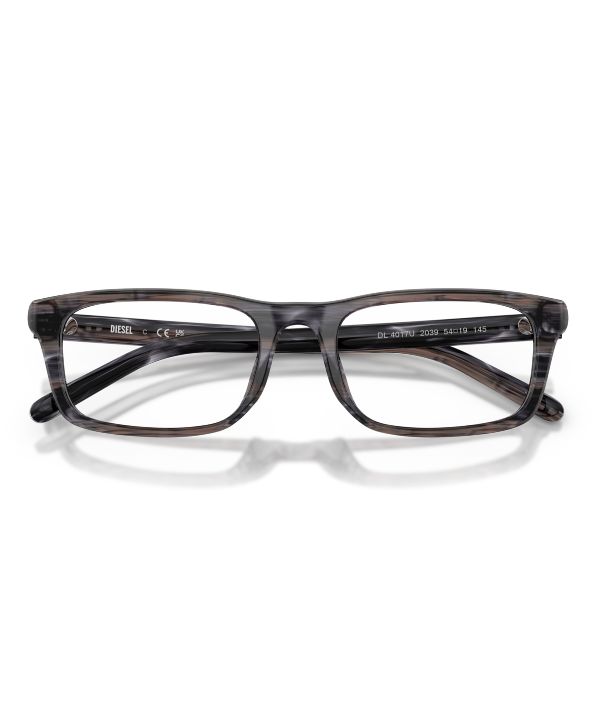 Diesel Unisex Rectangle Eyeglasses