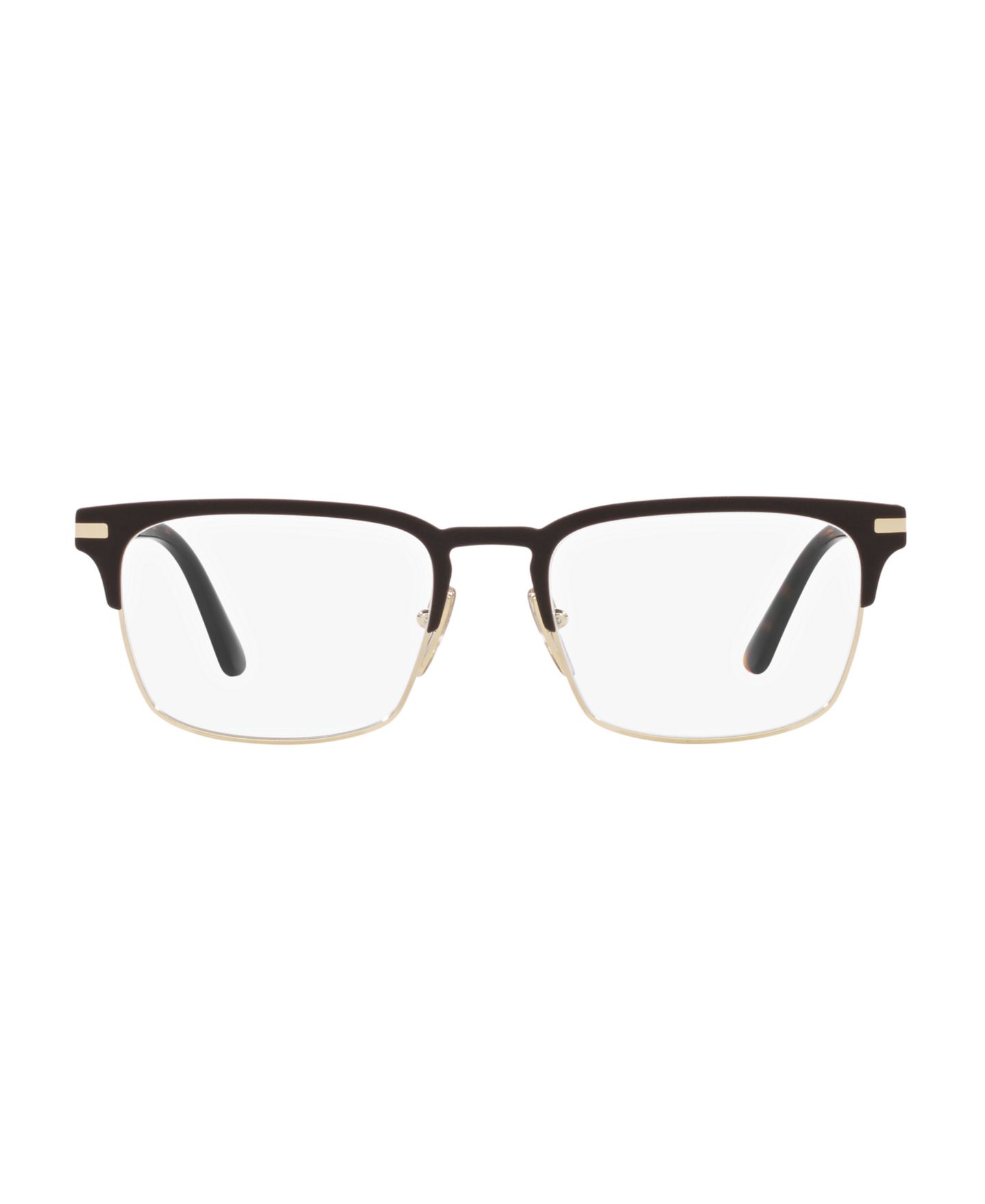 Мужские очки PRADA Eyeglasses, PR 58ZV, цвет: Золотой — фото 2