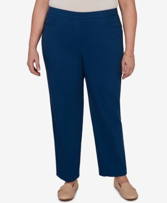 Plus Size Colored Allure Stretch Pants
