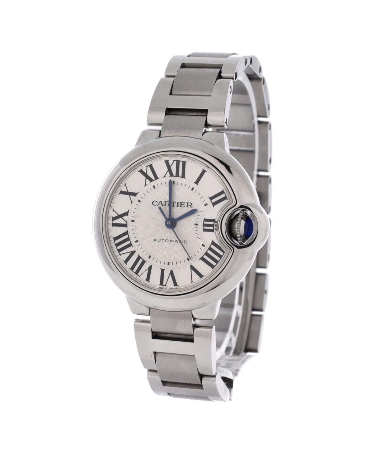 Pre-Owned Cartier Ballon Bleu de Cartier Automatic Watch in Stainless Steel 33mm