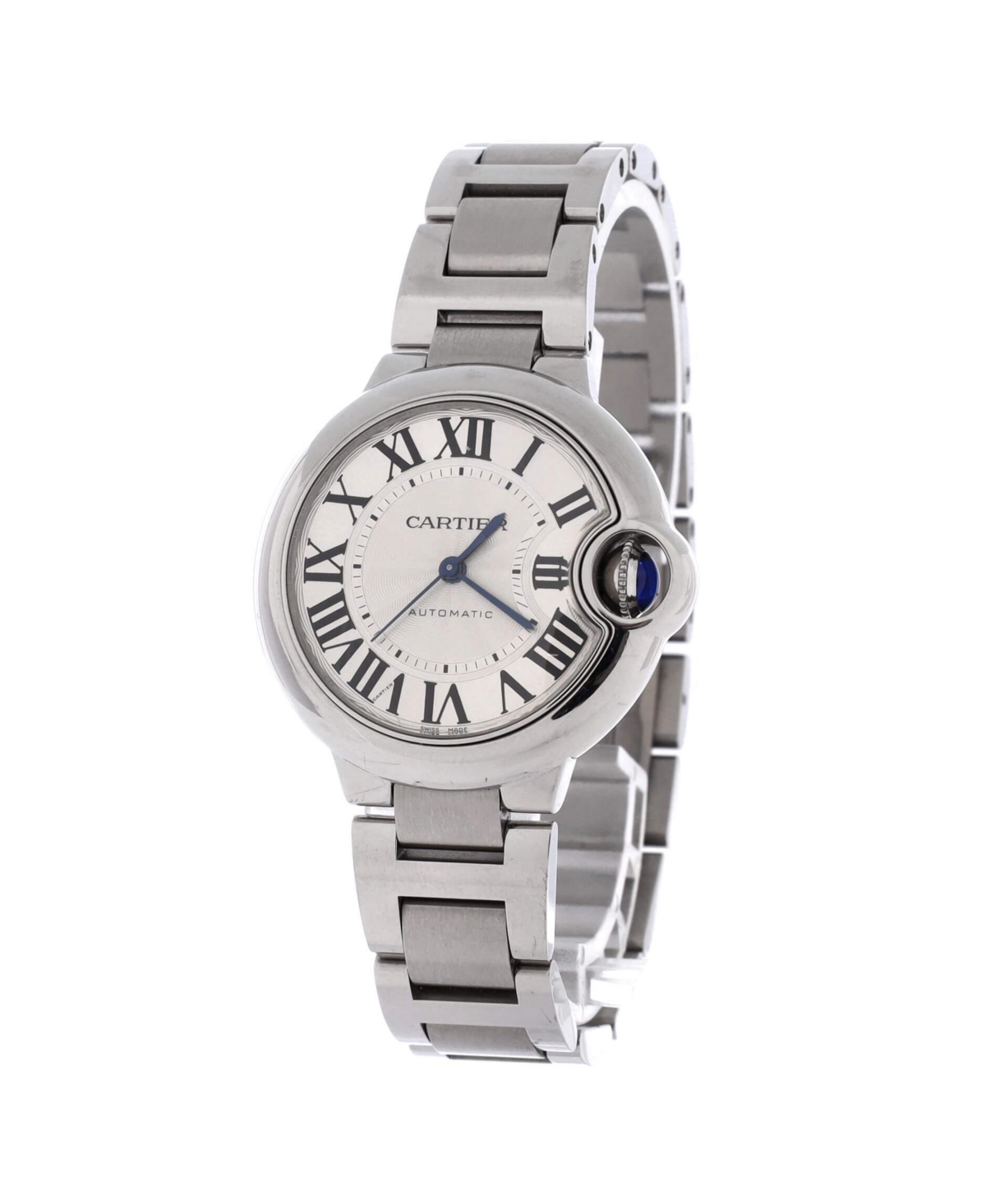 Pre-Owned Cartier Ballon Bleu de Cartier Automatic Watch in Stainless Steel 33mm