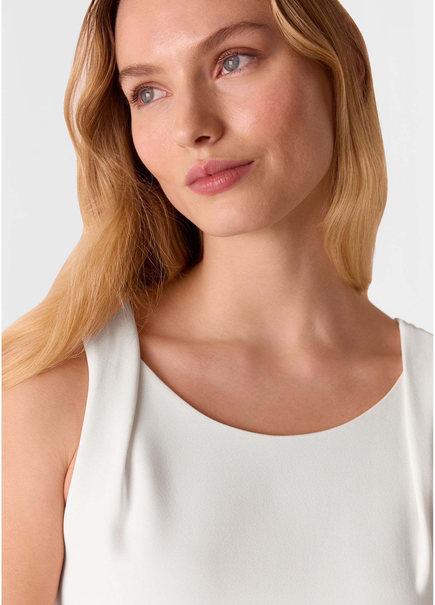 Женский комбинезон Whistles Tie Back Wide Leg Bridal Jumpsuit, цвет: Слоновая кость — фото 5