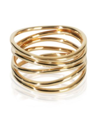 Yellow Gold  Elsa Peretti Wave Ring