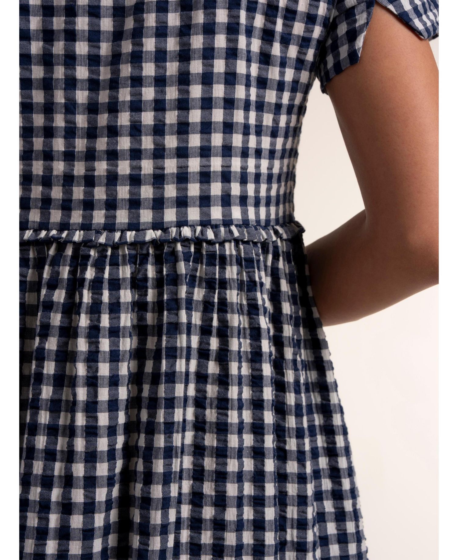 Women's Perla Gingham Midi Dress