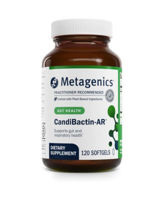 CandiBactin-AR  Oregano and Thyme Oils with Sage and Lemon Balm for Digestive Health, Microbial Balance and GI Support, 120 Softgels