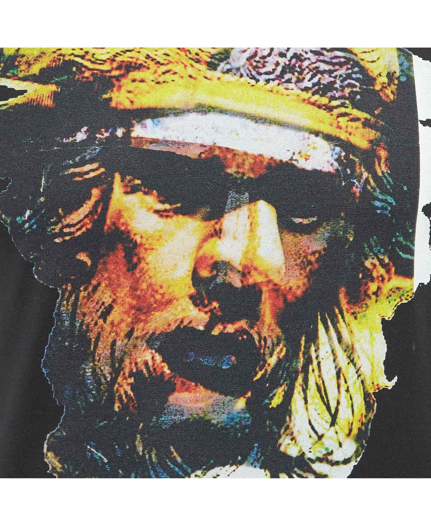 Men's Printed Cotton Crew Neck T-Shirt