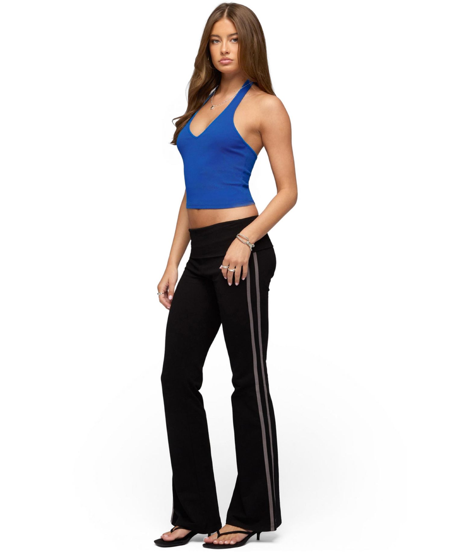 Women's Vespera V Neck Halter Top