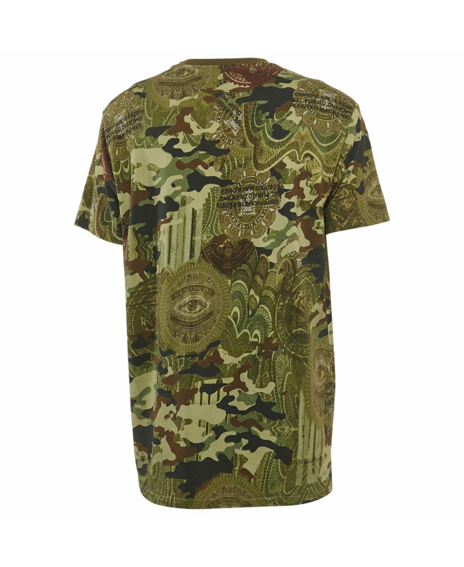 Men's Camouflage Print Jersey T-Shirt