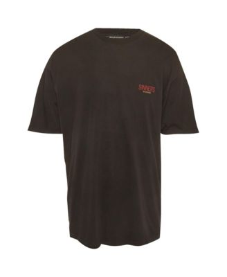 Men's Printed Jersey Oversized T-Shirt