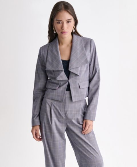 Женские пиджаки BCBG Women's Ruffle-Front Blazer