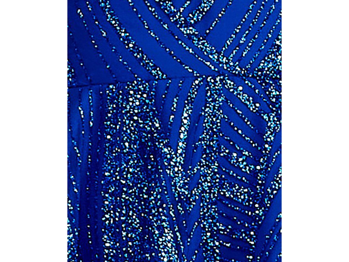 Женское платье Alex & Sophia Juniors' Sweetheart Neck Glitter Pattern A-line Mini, цвет: Королевский синий — фото 6