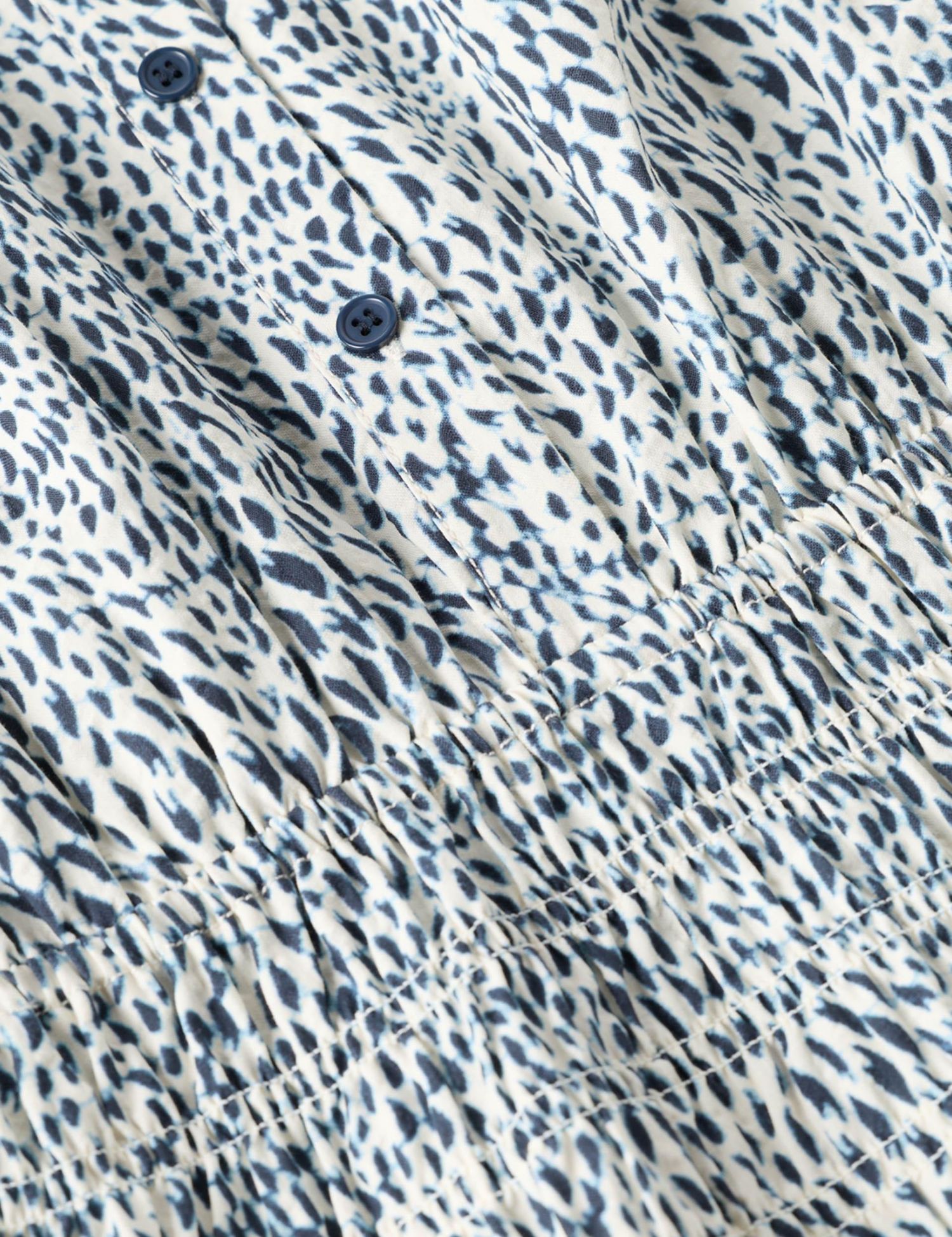Women's Flecked Animal Collared Dress