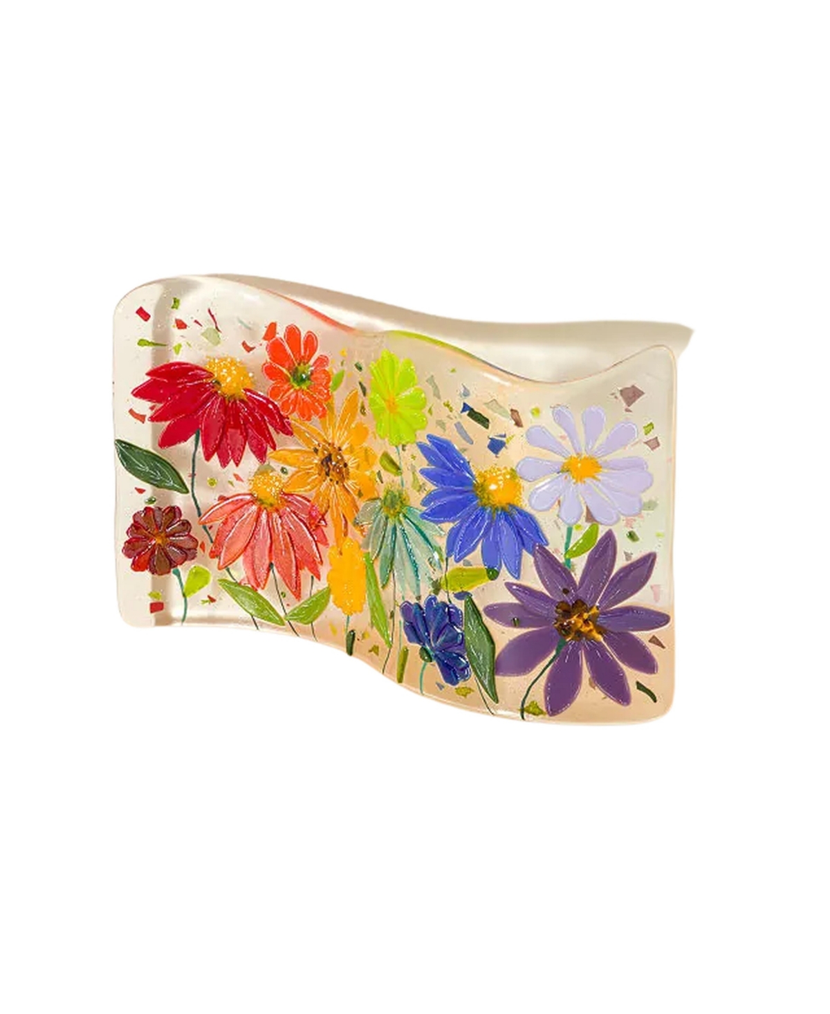 Uncommon Goods Sunlit Garden Glass Sculpture