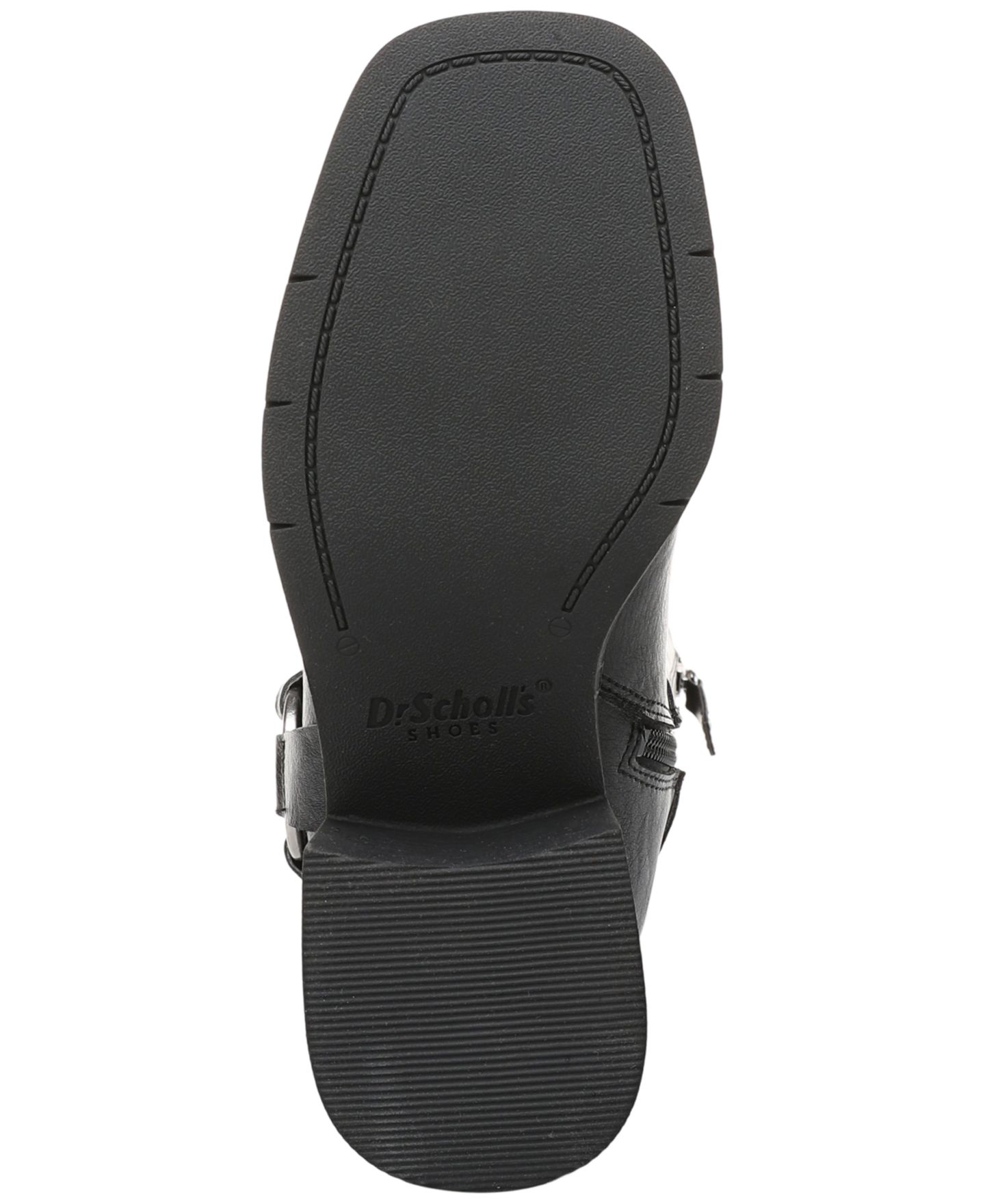 Женские ботинки Dr. Scholl's Joplin West Wide-Calf Rugged Tall, цвет: Чёрная искусственная кожа — фото 5