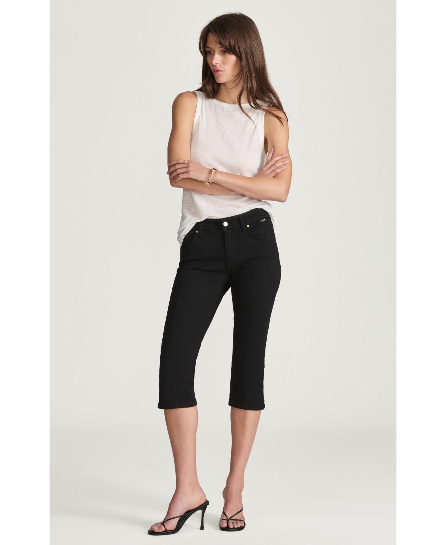 Women's Mavi's Hilary Mid Rise Capri